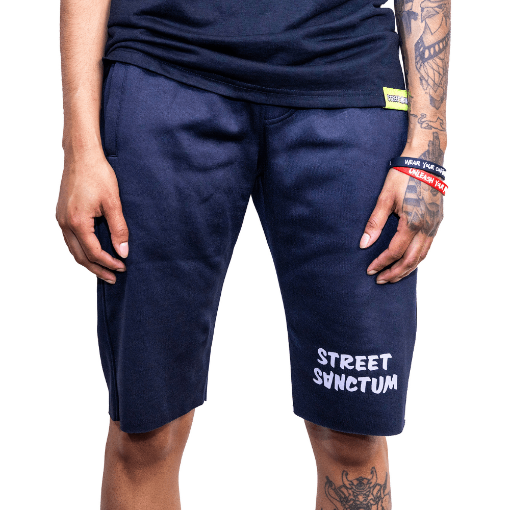 Street Sanctum Fleece Shorts-Street Sanctum