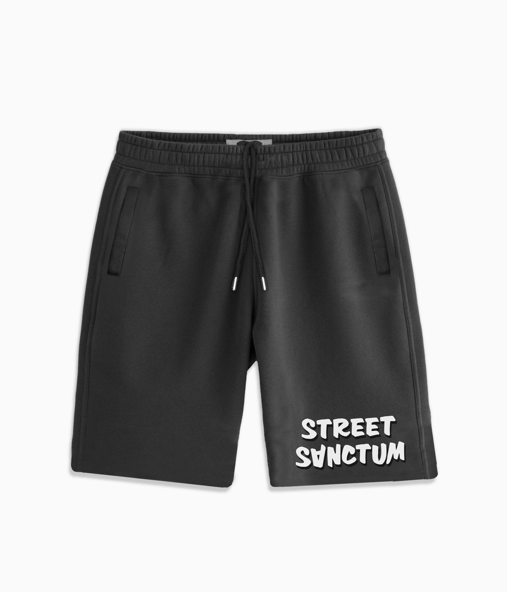 Street Sanctum Fleece Shorts-Street Sanctum