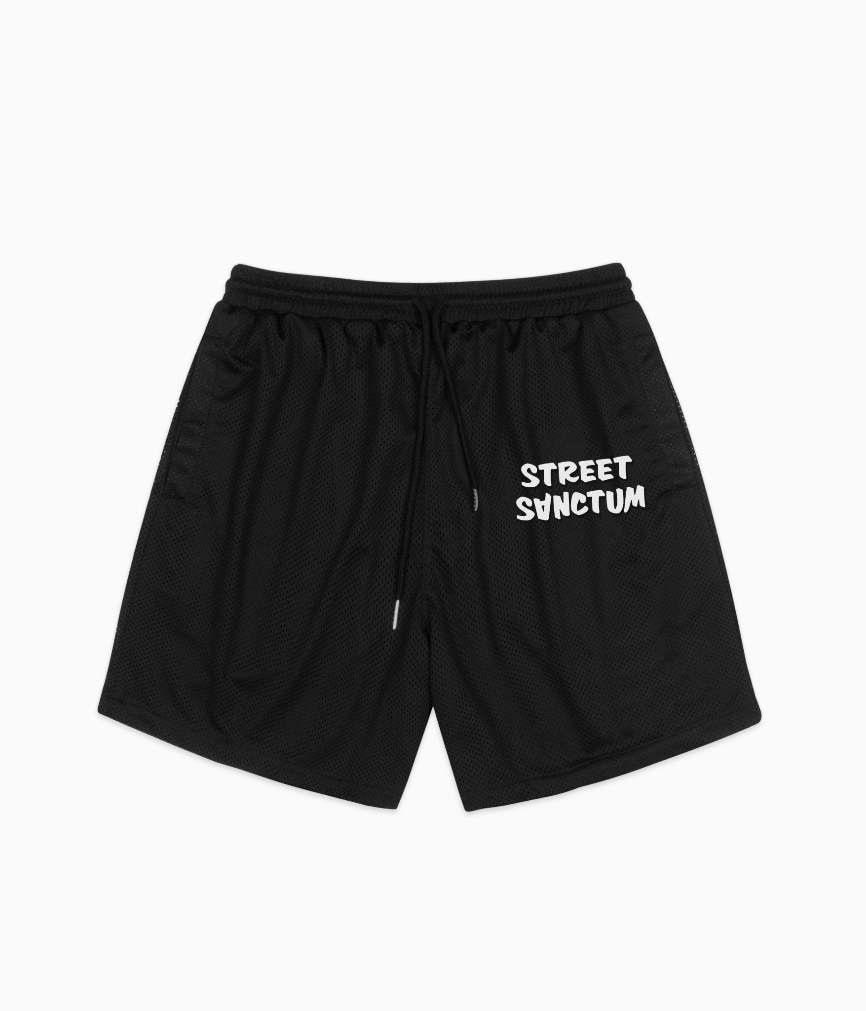 Street Sanctum Mesh Shorts-Street Sanctum
