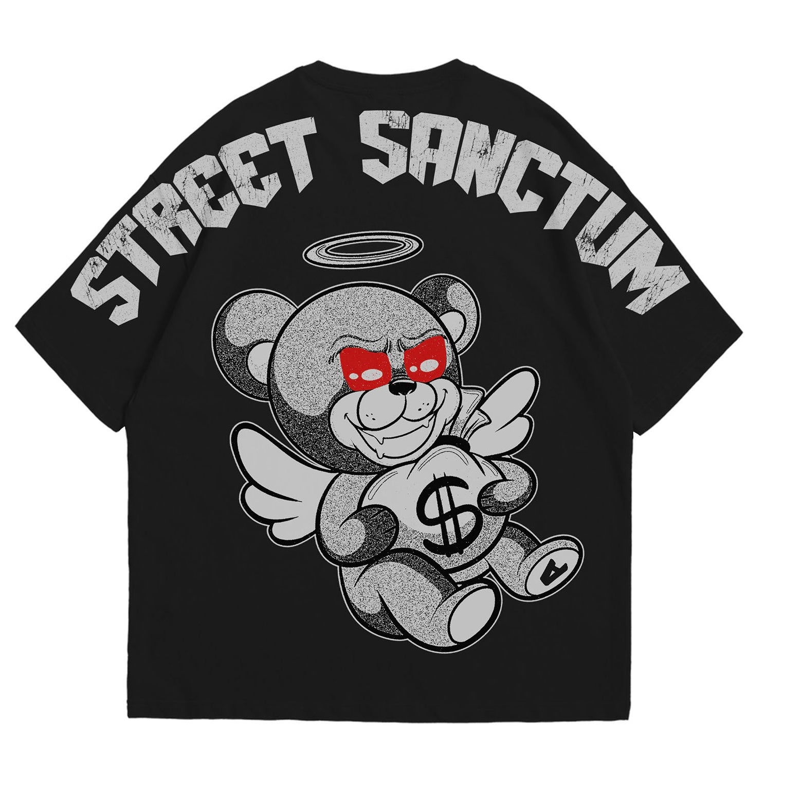 Trill Teddy - T- Shirt (oversized)-Street Sanctum